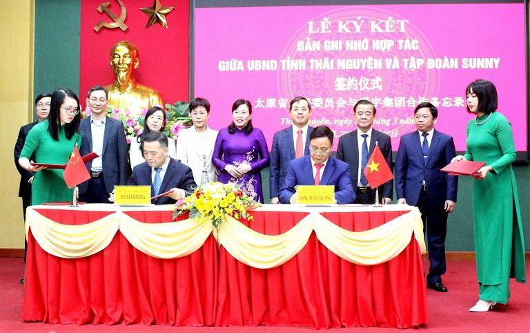 Tập đoàn Sunny sẽ đầu tư thêm 2-2,5 tỷ USD vào Thái Nguyên