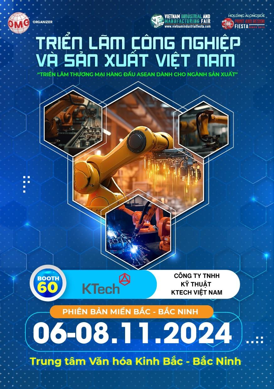 VIMF BẮC NINH 2024 – Triển Lãm Công Nghiệp & Sản Xuất Việt Nam 2024